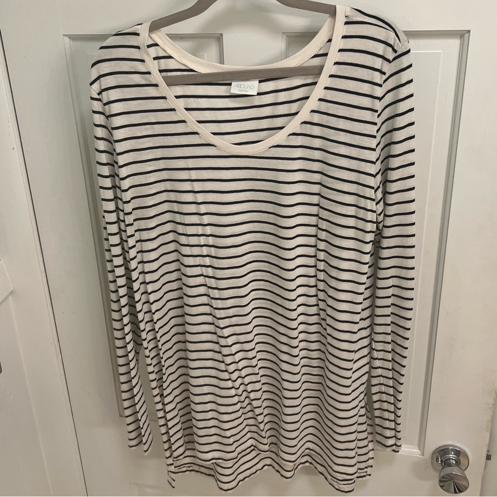 Striped Long Sleeve Tee